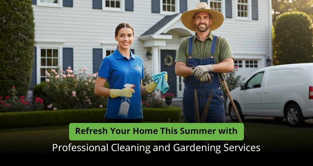 Refresh Your Home This Summer with Professional Cleaning and Gardening Services
