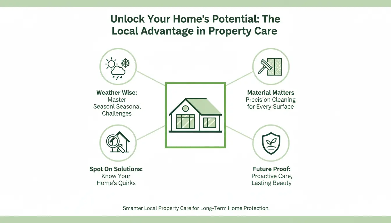 Local cleaning leads to long-term protection