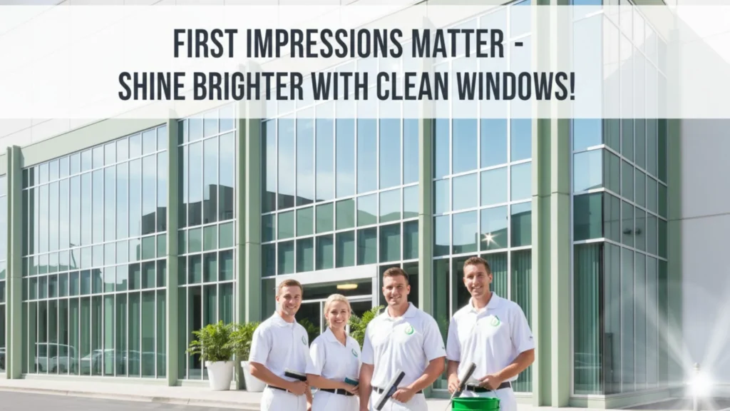 How Often Should Commercial Windows Be Cleaned for a Professional Look?