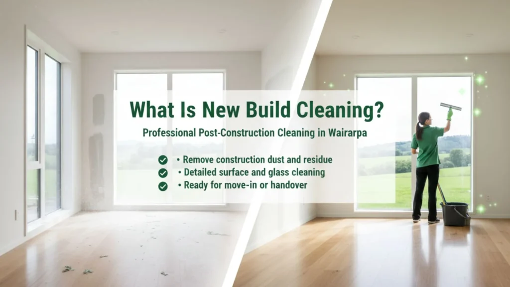 What Is New Build Cleaning in Wairarapa and When Should It Be Done?