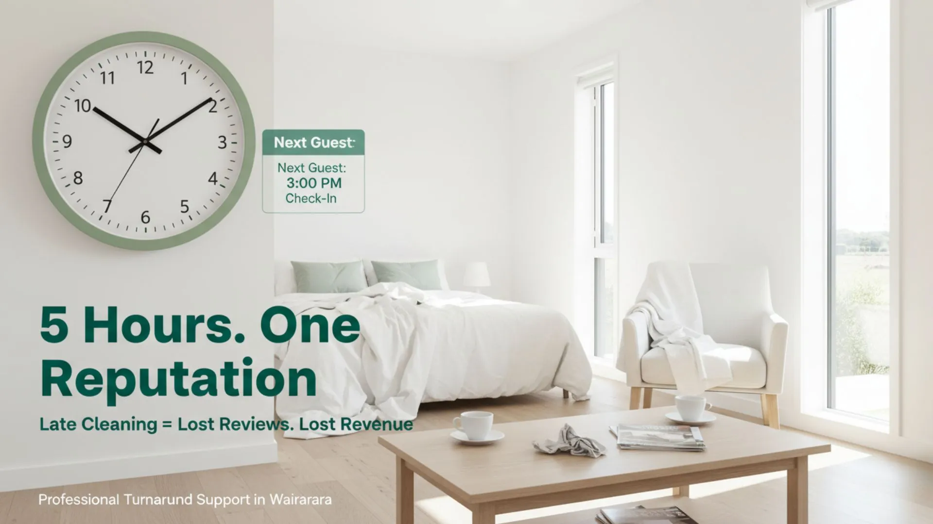 fast turnaround cleaning