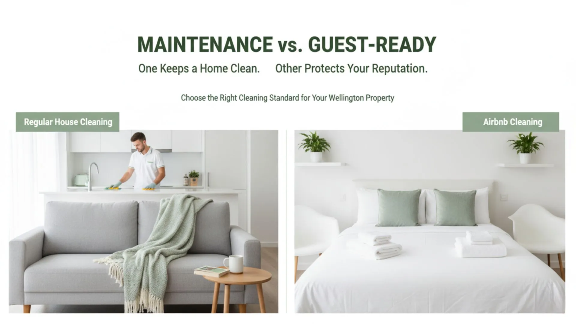 Maintenance vs Guest-Ready Reset