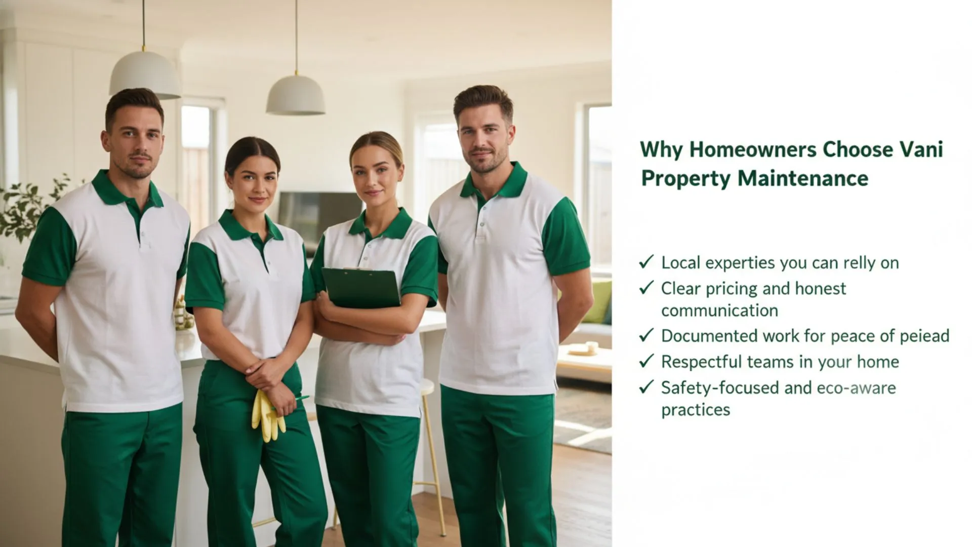 why to choose Vani Property Maintenance