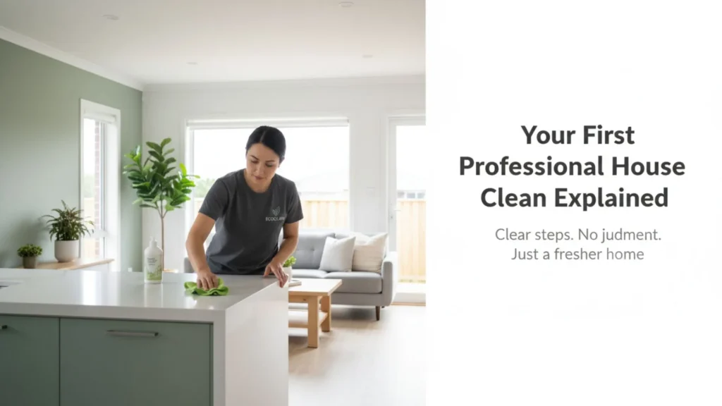 What Happens During a First-Time Professional House Clean?